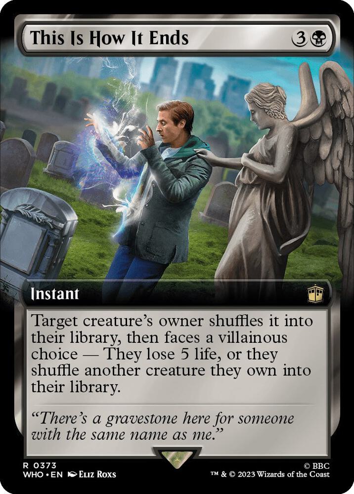 This Is How It Ends (Extended Art) [Doctor Who]