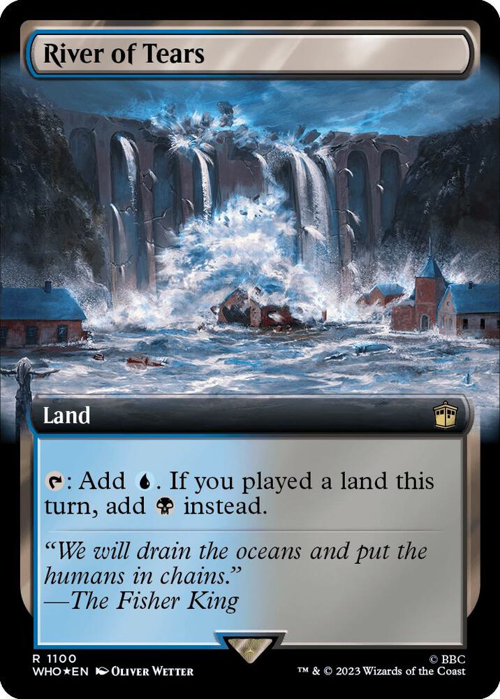 River of Tears (Extended Art) (Surge Foil) [Doctor Who]