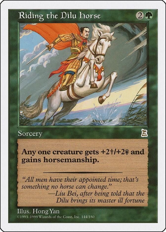 Riding the Dilu Horse [Portal Three Kingdoms]