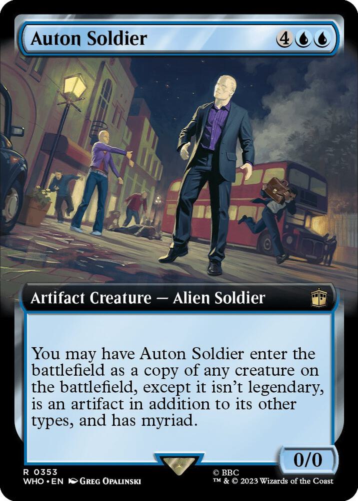 Auton Soldier (Extended Art) [Doctor Who]