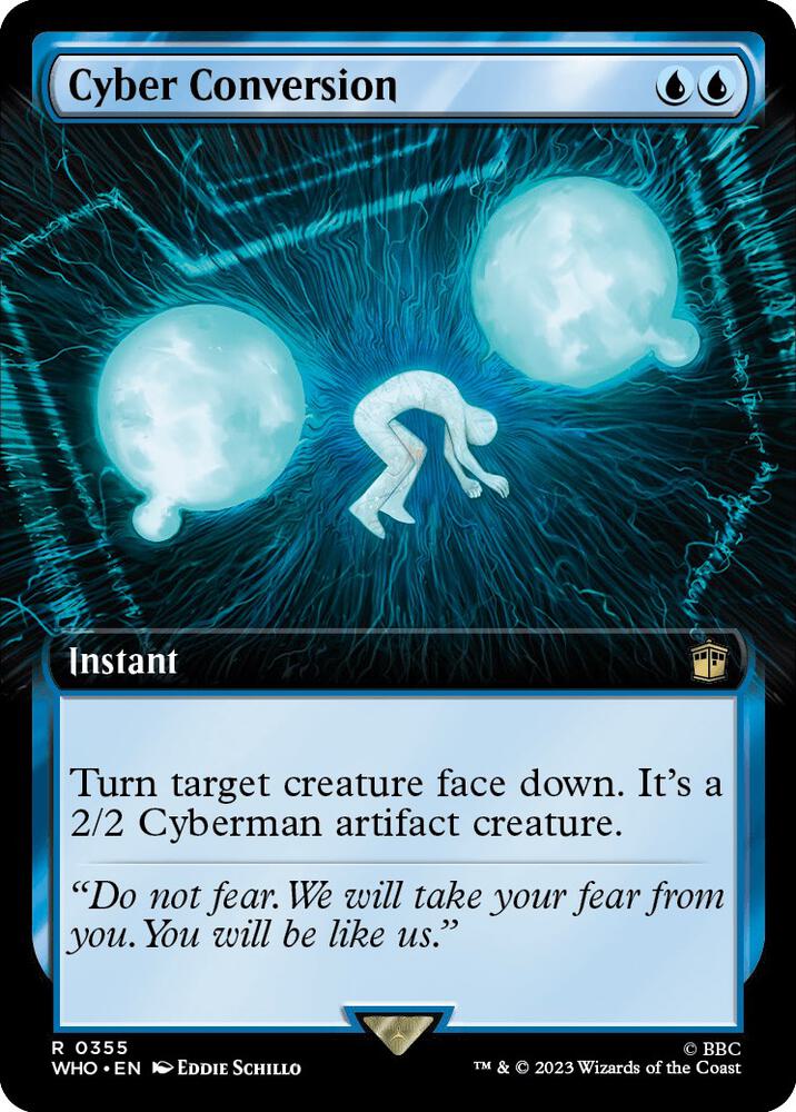 Cyber Conversion (Extended Art) [Doctor Who]