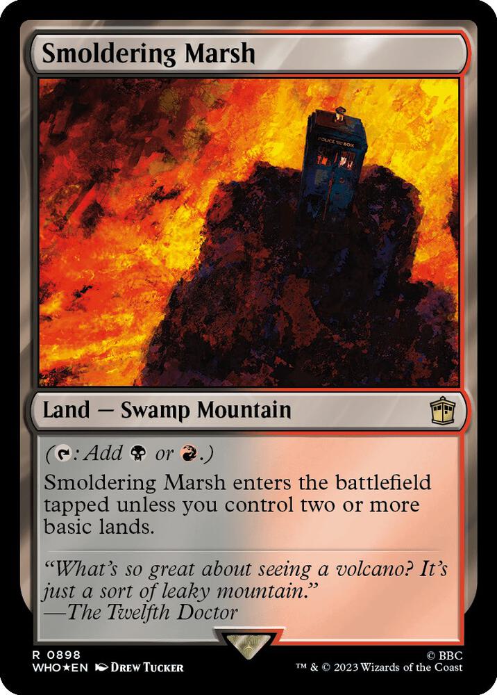 Smoldering Marsh (Surge Foil) [Doctor Who]