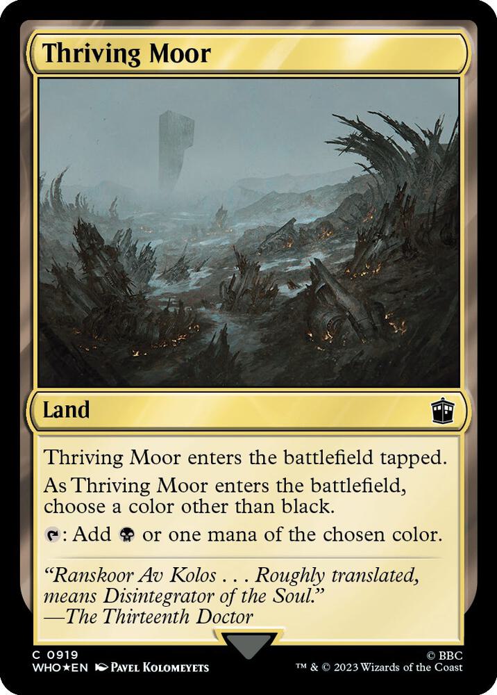 Thriving Moor (Surge Foil) [Doctor Who]