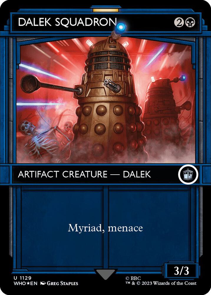 Dalek Squadron (Showcase) (Surge Foil) [Doctor Who]