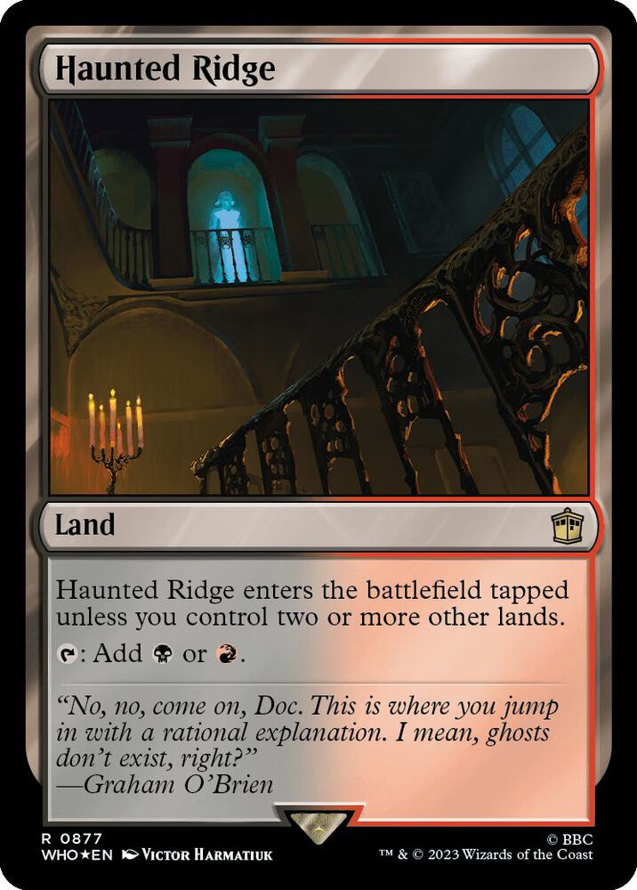 Haunted Ridge (Surge Foil) [Doctor Who]