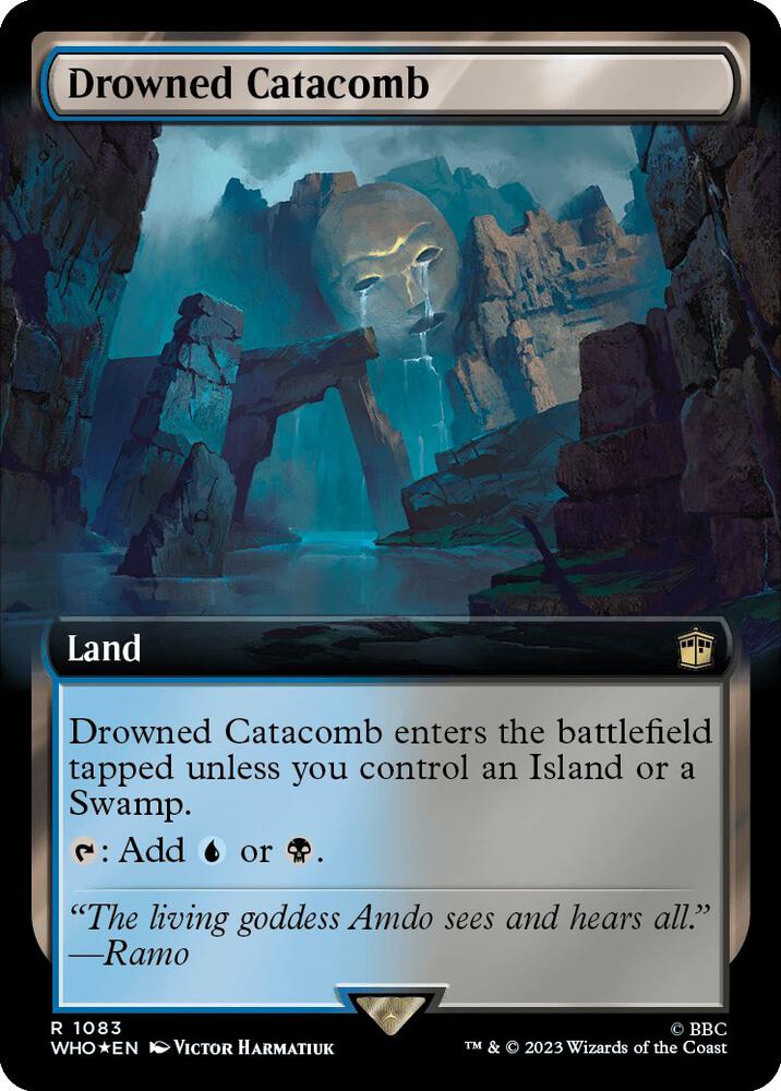 Drowned Catacomb (Extended Art) (Surge Foil) [Doctor Who]
