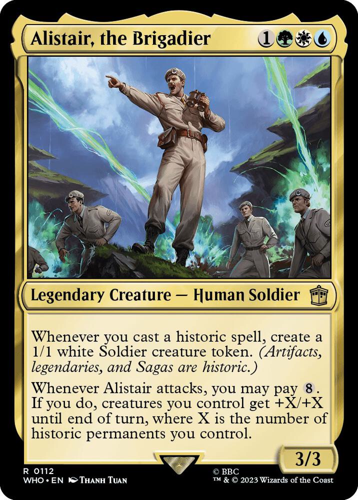 Alistair, the Brigadier [Doctor Who]