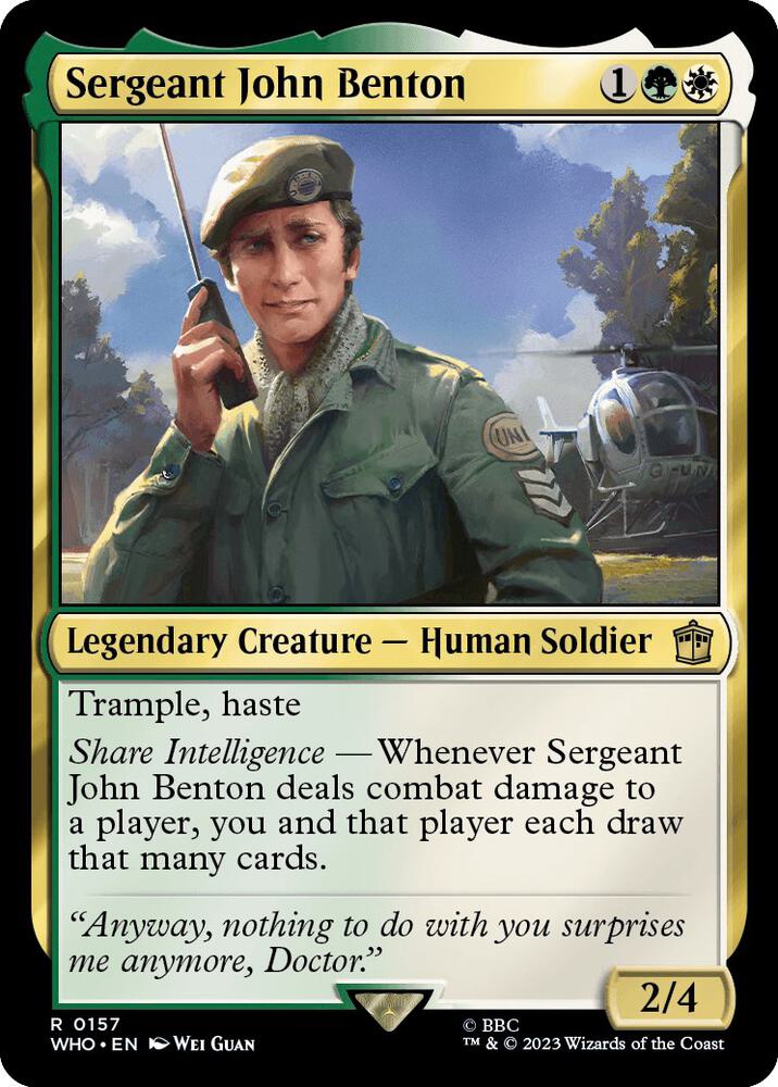 Sergeant John Benton [Doctor Who]