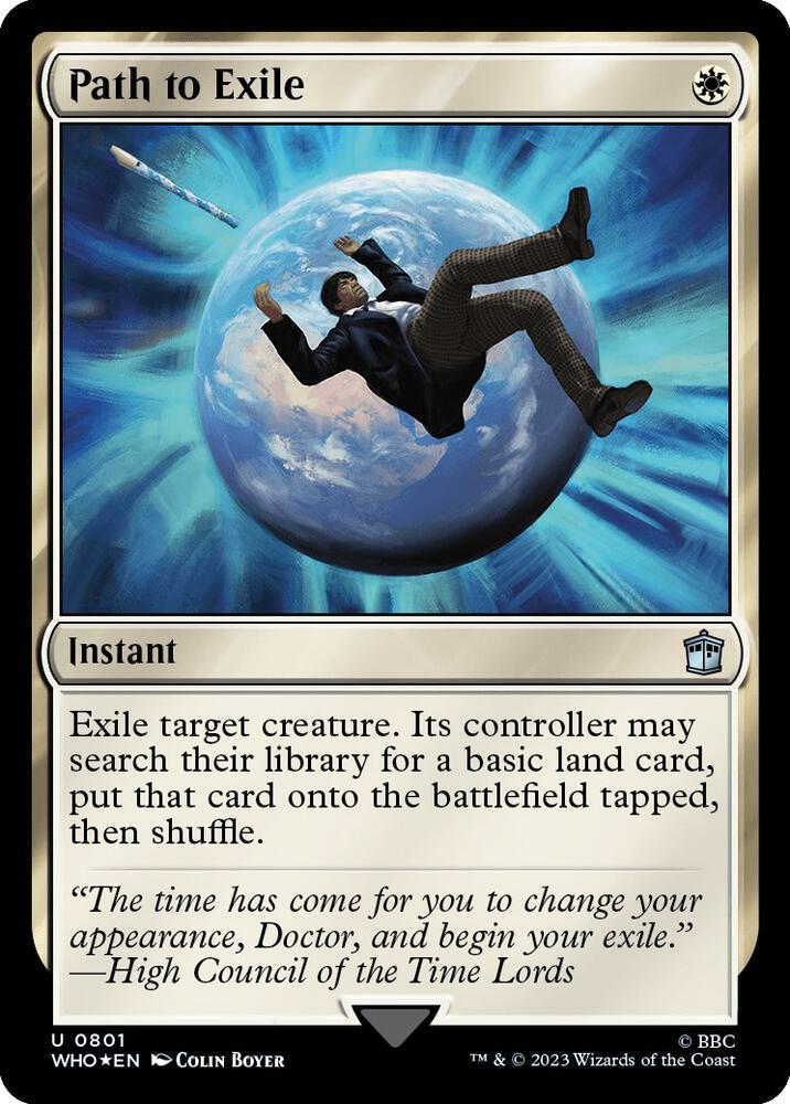 Path to Exile (Surge Foil) [Doctor Who]