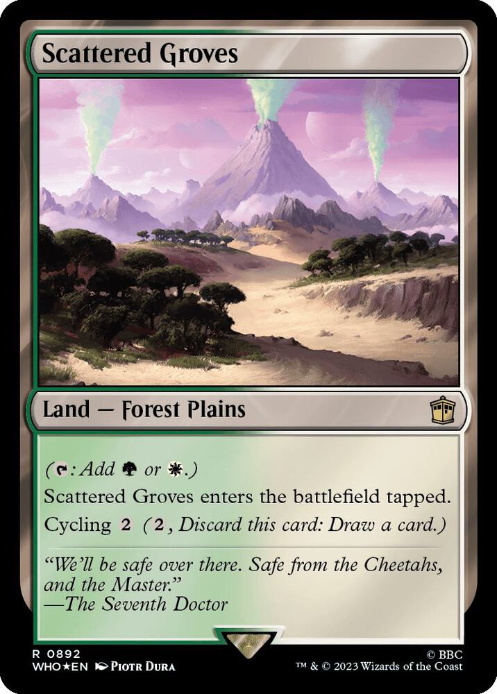 Scattered Groves (Surge Foil) [Doctor Who]