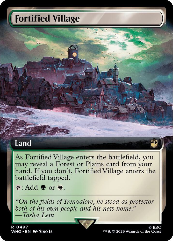Fortified Village (Extended Art) [Doctor Who]