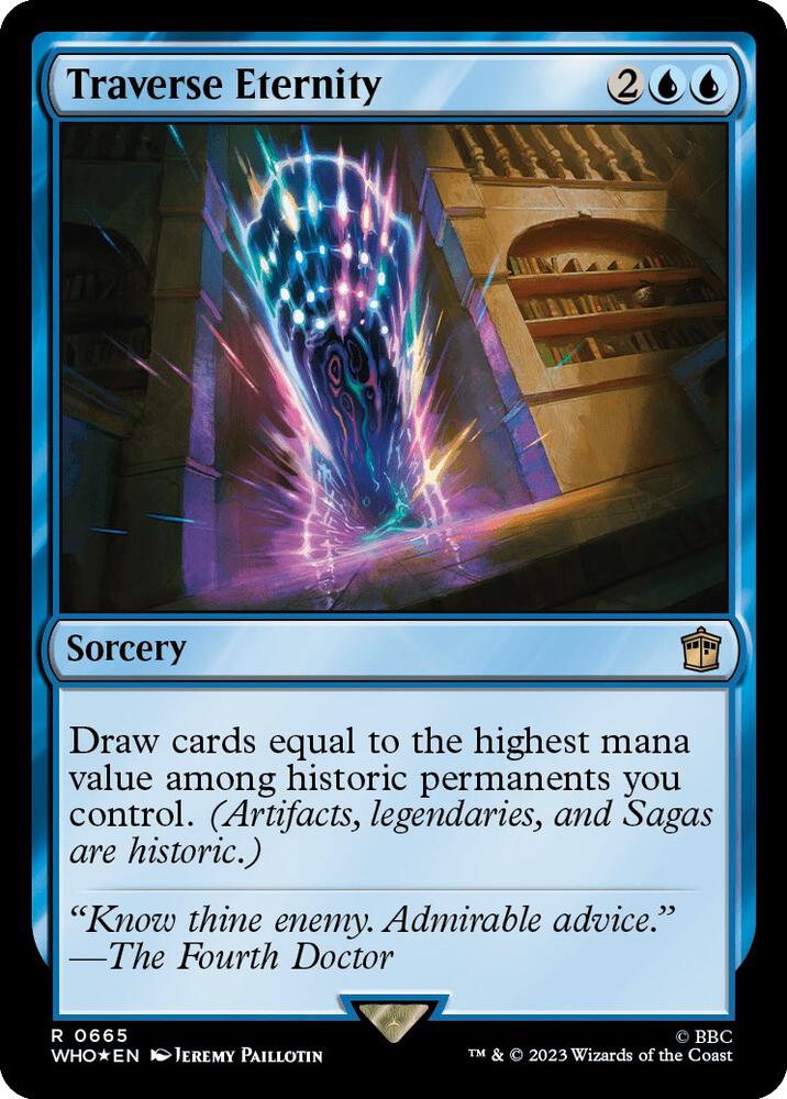 Traverse Eternity (Surge Foil) [Doctor Who]