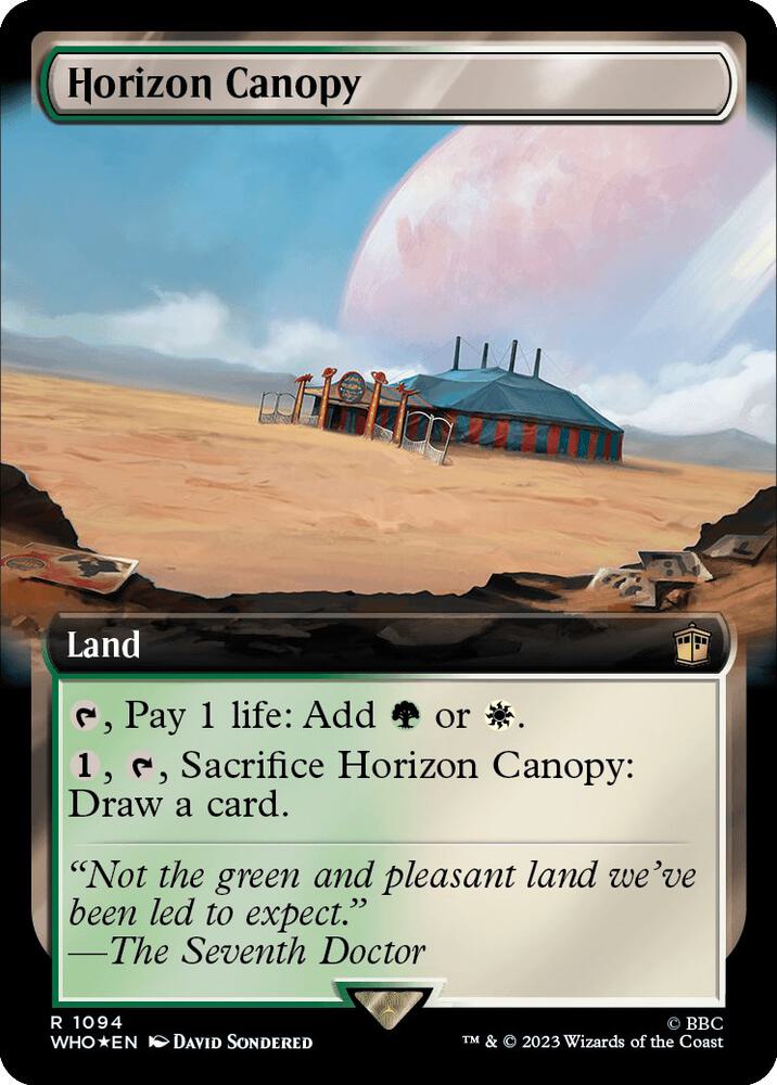 Horizon Canopy (Extended Art) (Surge Foil) [Doctor Who]