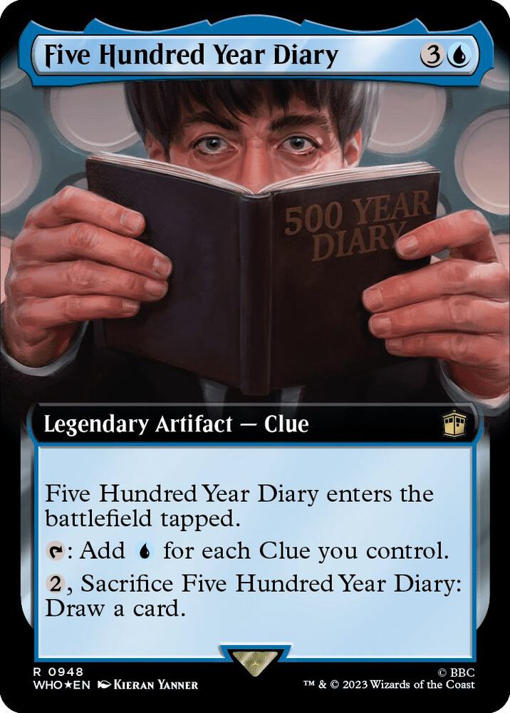 Five Hundred Year Diary (Extended Art) (Surge Foil) [Doctor Who]