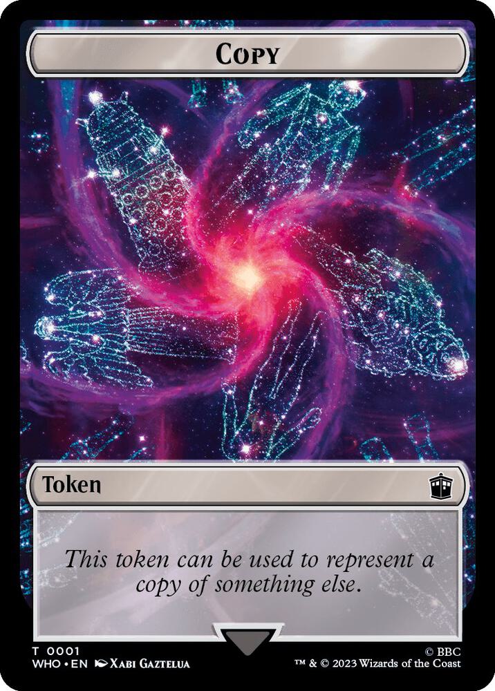 Copy // Food (0027) Double-Sided Token [Doctor Who Tokens]