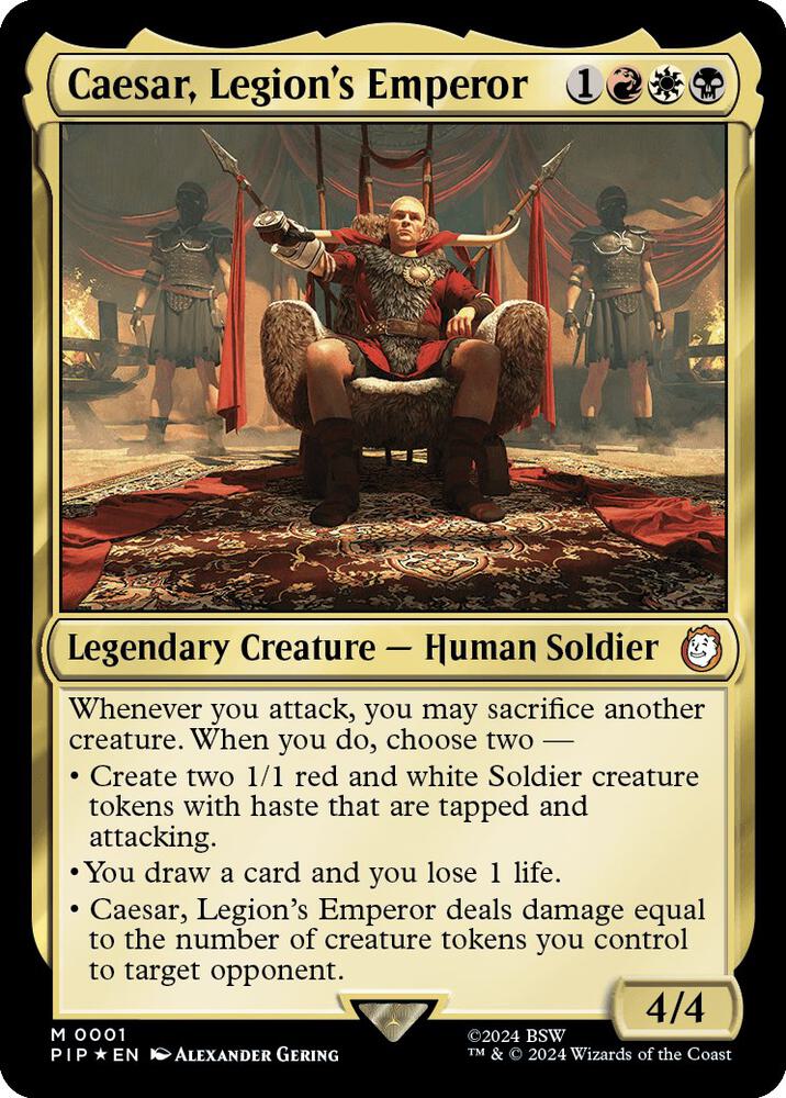 Caesar, Legion's Emperor [Fallout]