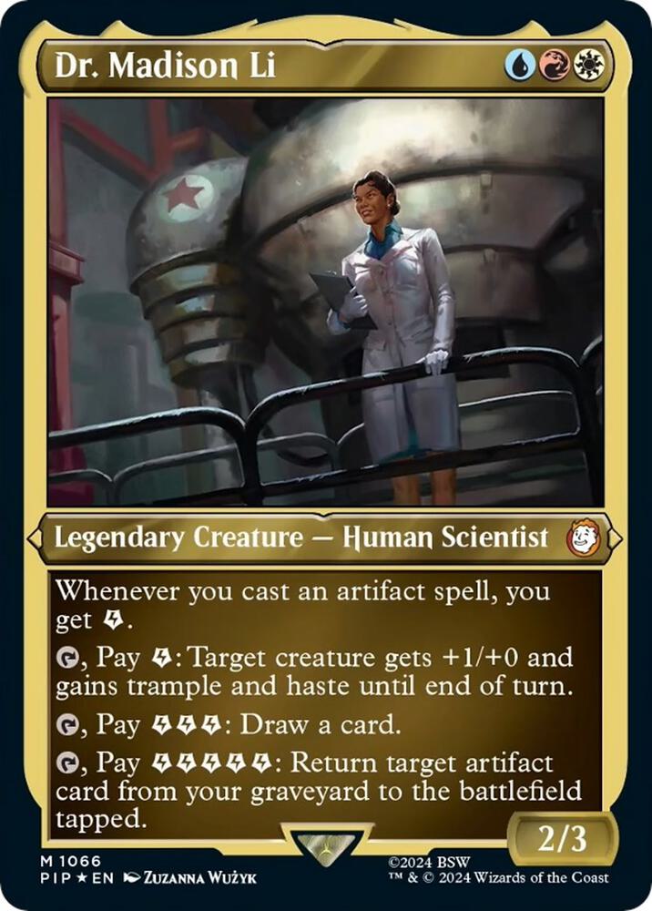 Dr. Madison Li (Display Commander) [Fallout]