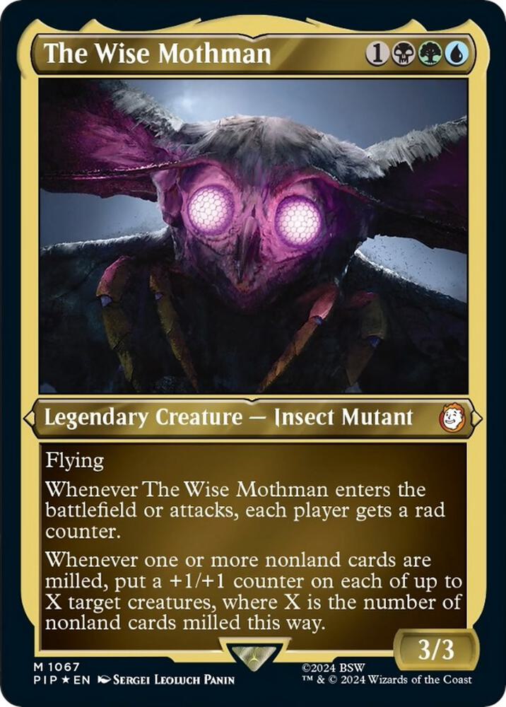 The Wise Mothman (Display Commander) [Fallout]