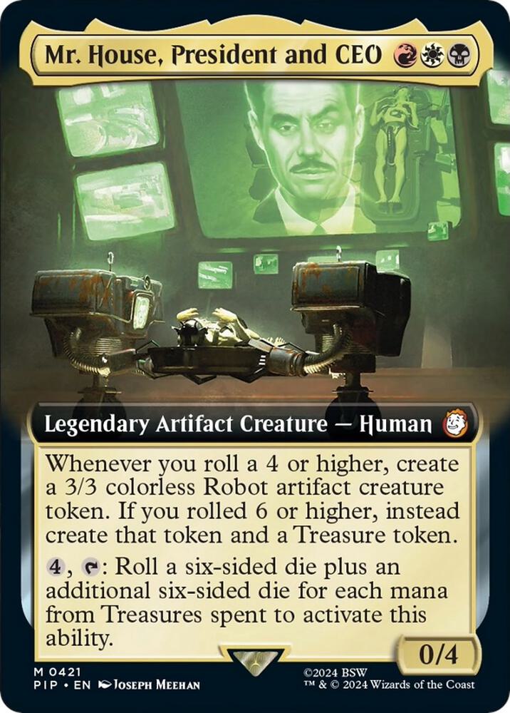 Mr. House, President and CEO (Extended Art) [Fallout]