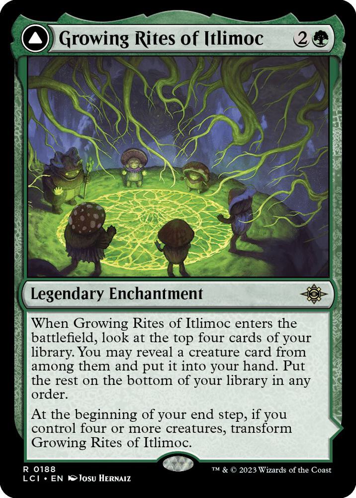 Growing Rites of Itlimoc // Itlimoc, Cradle of the Sun [The Lost Caverns of Ixalan]