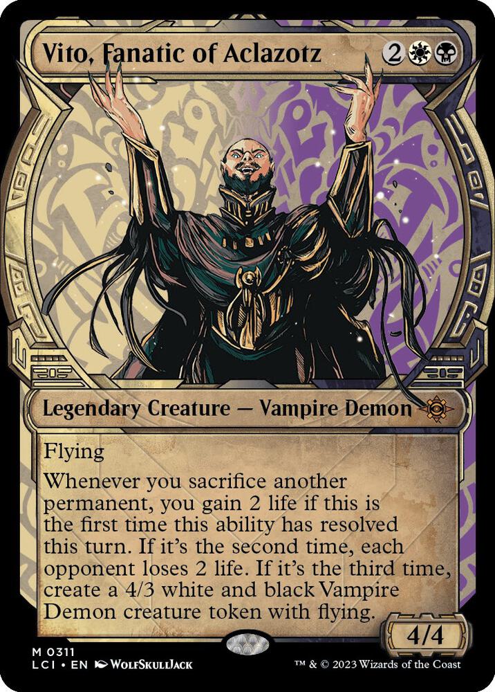 Vito, Fanatic of Aclazotz (Showcase) [The Lost Caverns of Ixalan]
