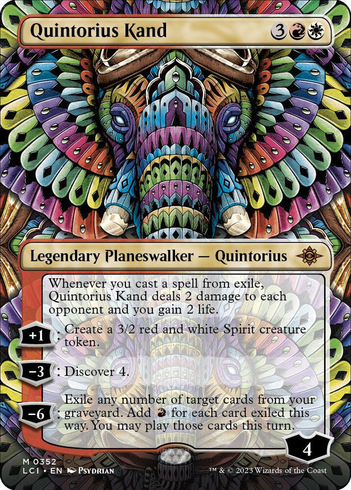 Quintorius Kand (0352) (Borderless) [The Lost Caverns of Ixalan]