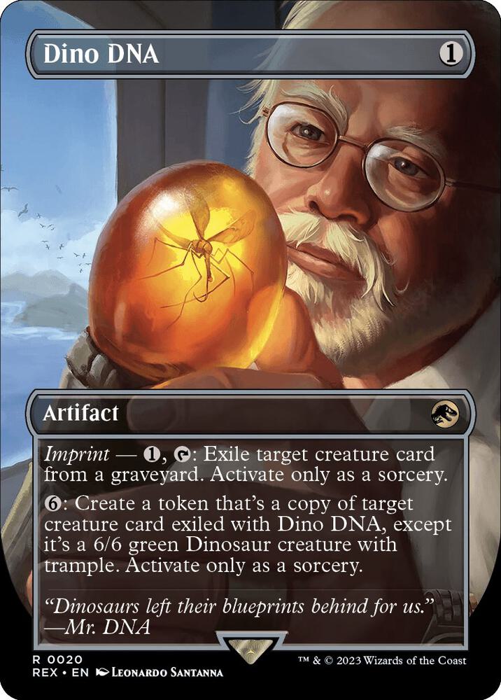 Dino DNA (Borderless) [Jurassic World Collection]