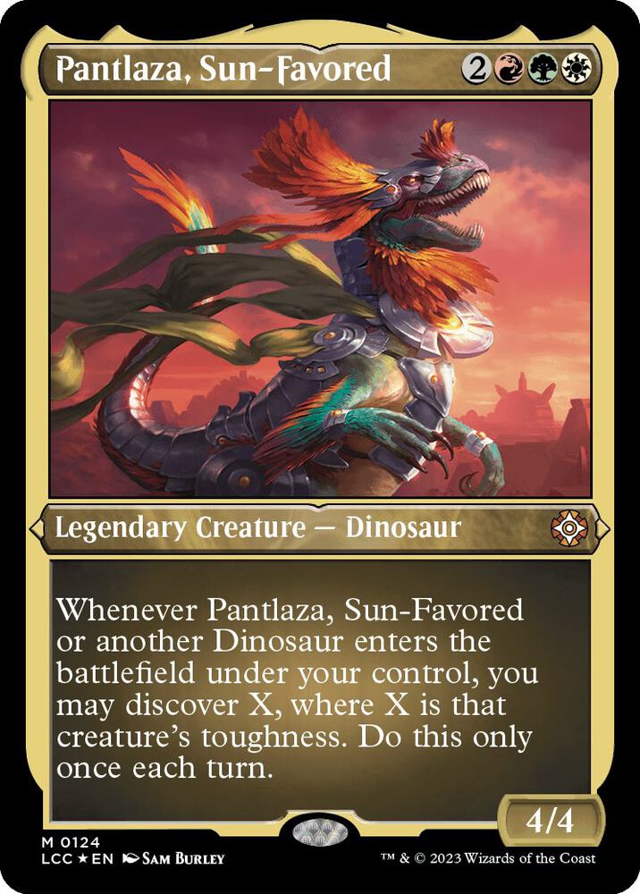 Pantlaza, Sun-Favored (Display Commander) [The Lost Caverns of Ixalan Commander]