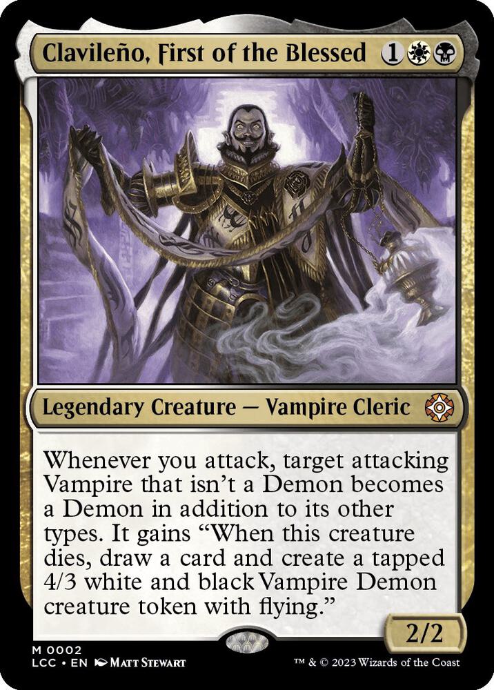 Clavileno, First of the Blessed [The Lost Caverns of Ixalan Commander]