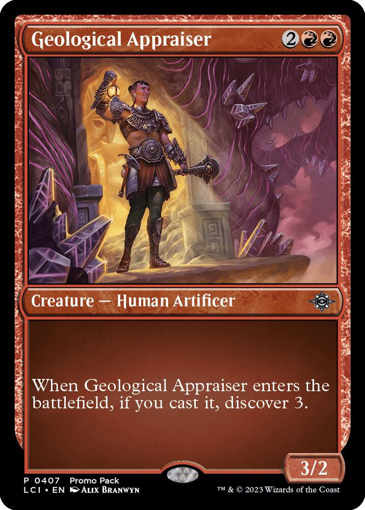 Geological Appraiser [The Lost Caverns of Ixalan Promos]