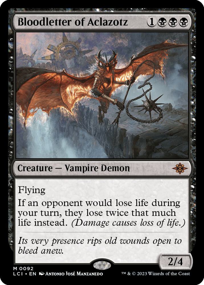 Bloodletter of Aclazotz [The Lost Caverns of Ixalan]