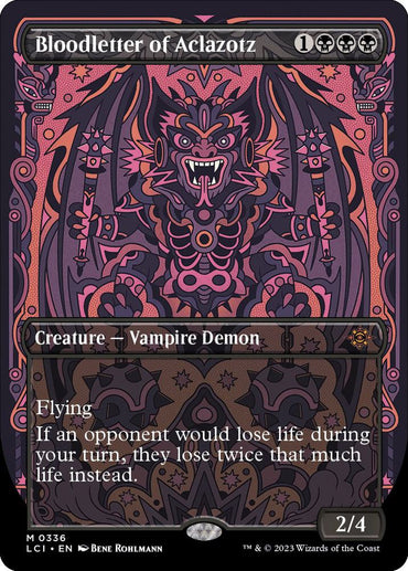 Bloodletter of Aclazotz (Borderless) [The Lost Caverns of Ixalan]