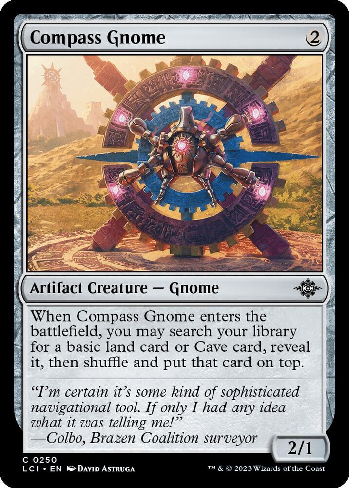 Compass Gnome [The Lost Caverns of Ixalan]