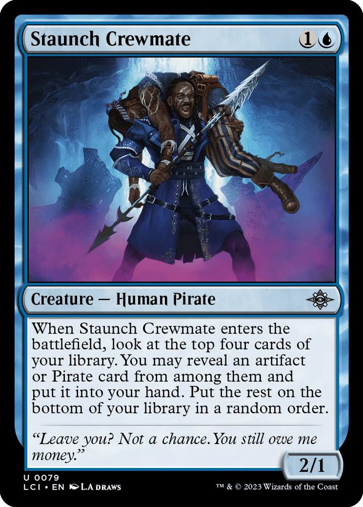 Staunch Crewmate [The Lost Caverns of Ixalan]