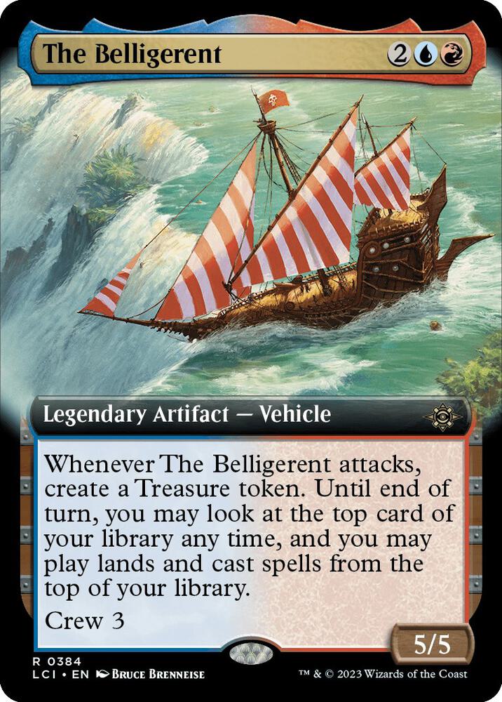 The Belligerent (Extended Art) [The Lost Caverns of Ixalan]