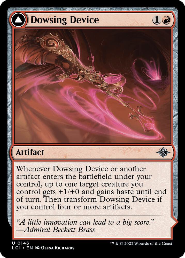 Dowsing Device // Geode Grotto [The Lost Caverns of Ixalan]