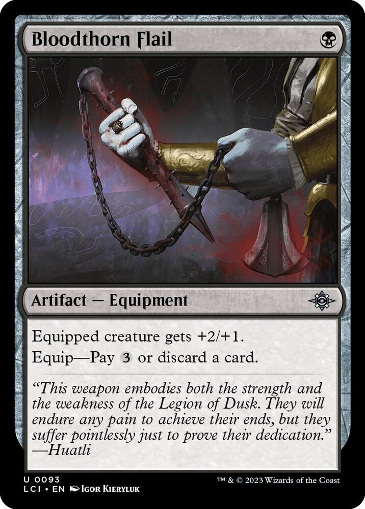 Bloodthorn Flail [The Lost Caverns of Ixalan]