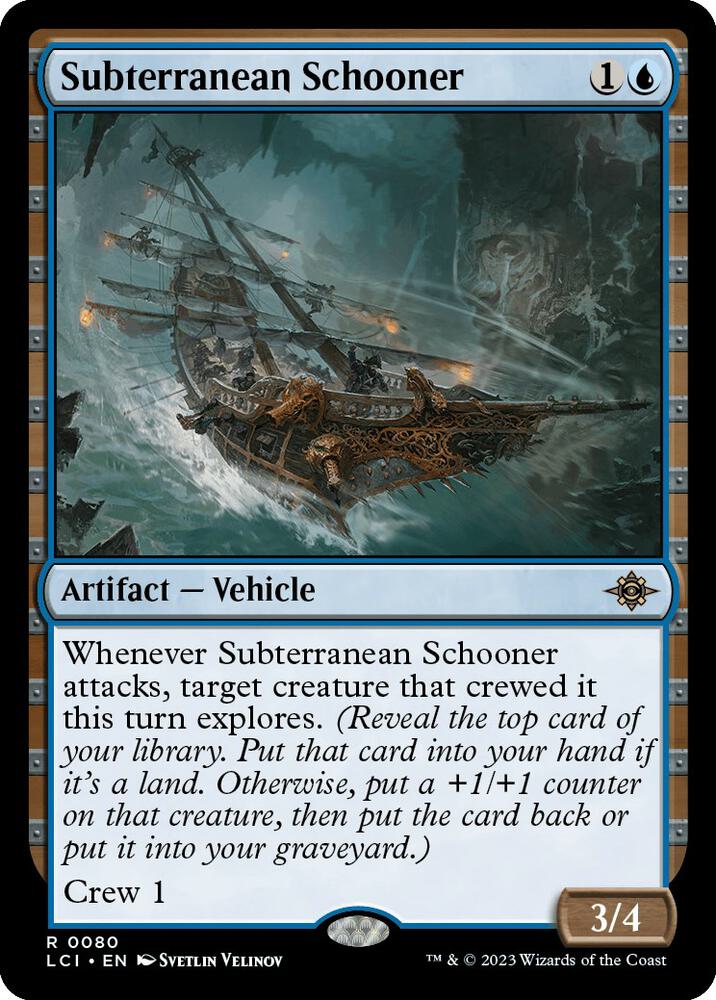 Subterranean Schooner [The Lost Caverns of Ixalan]