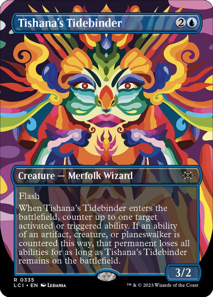 Tishana's Tidebinder (Borderless) [The Lost Caverns of Ixalan]