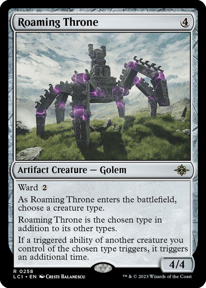 Roaming Throne [The Lost Caverns of Ixalan]