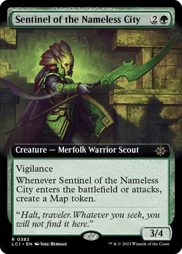Sentinel of the Nameless City (Extended Art) [The Lost Caverns of Ixalan]