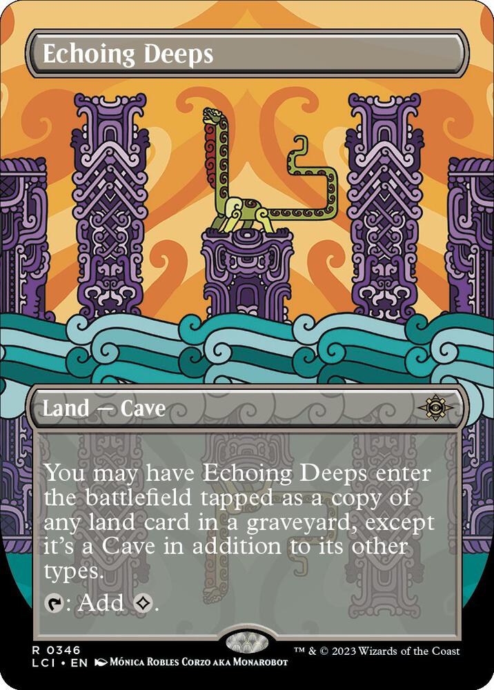 Echoing Deeps (Borderless) [The Lost Caverns of Ixalan]