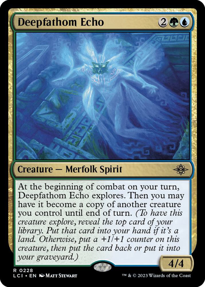 Deepfathom Echo [The Lost Caverns of Ixalan]