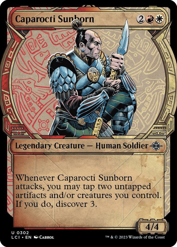 Caparocti Sunborn (Showcase) [The Lost Caverns of Ixalan]