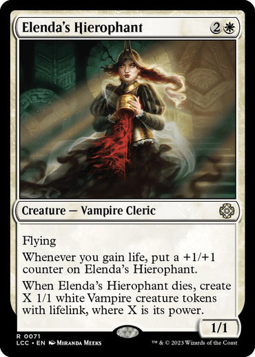 Elenda's Hierophant [The Lost Caverns of Ixalan Commander]