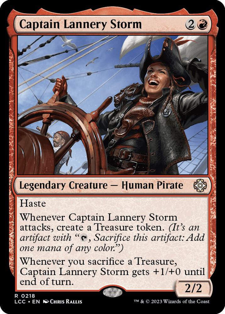 Captain Lannery Storm [The Lost Caverns of Ixalan Commander]