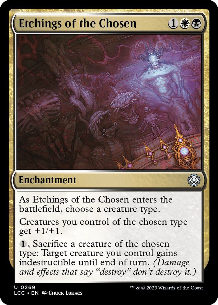 Etchings of the Chosen [The Lost Caverns of Ixalan Commander]