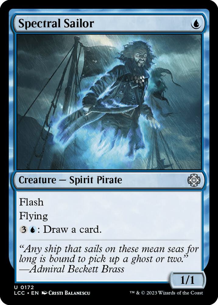 Spectral Sailor [The Lost Caverns of Ixalan Commander]