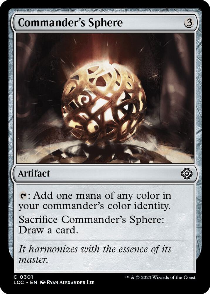 Commander's Sphere [The Lost Caverns of Ixalan Commander]