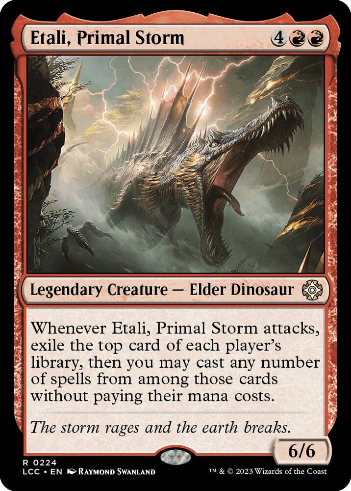 Etali, Primal Storm [The Lost Caverns of Ixalan Commander]